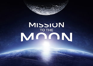 Mission to the Moon digital wallpaper HD wallpaper