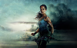 Lara Croft, Lara Croft, Tomb Raider, Alicia Vikander HD wallpaper