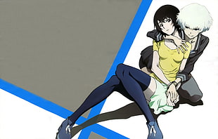 couple anime characters, Zankyou no Terror, Mishima Lisa HD wallpaper