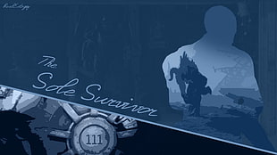 The Sole Survivor illustration, Fallout HD wallpaper