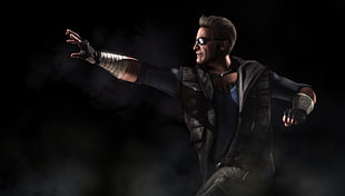 Mortal Kombat X Johnny Cage digital wallpaper, Mortal Kombat X, Johnny Cage