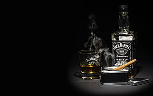 Jack Daniel's tenessee bottle, drink, Jack Daniel's, whiskey HD wallpaper