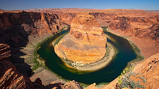 HorseShoe Bend, Arizona, nature, landscape, river, canyon