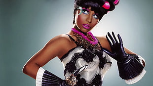Nicki Minaj portrait HD wallpaper