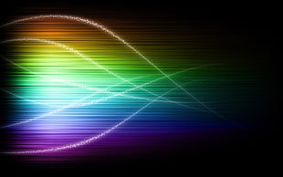 light spectrum digital wallpaper HD wallpaper
