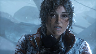 female character wallpaper, Rise of the Tomb Raider, Tomb Raider HD wallpaper