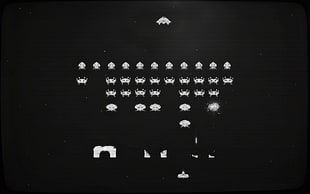 Space Invaders game HD wallpaper