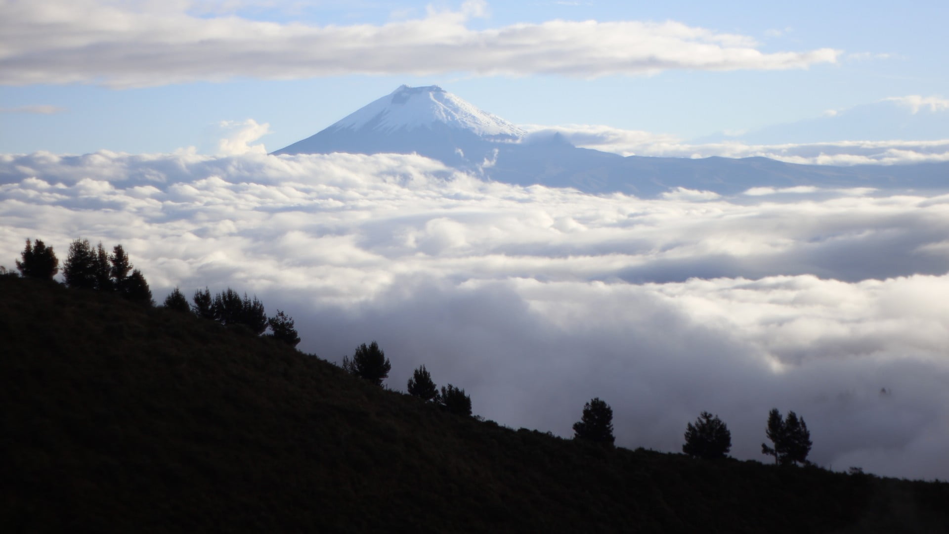 mountain photo, nature, landscape, mountains, clouds