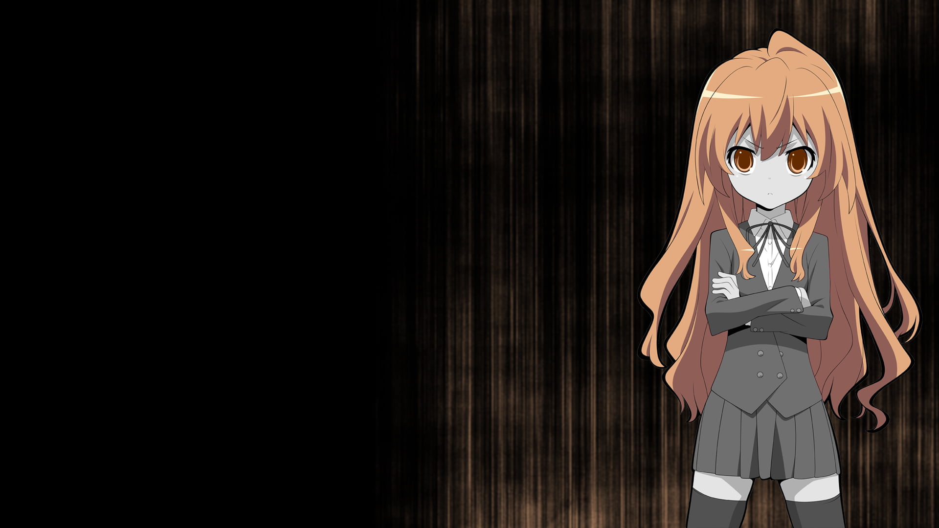 female anime character, anime, chibi, Aisaka Taiga, Toradora!