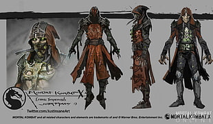 Mortal Kombat Ermac photo, Mortal Kombat X, concept art, digital art, artwork