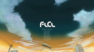 FLCL text overlay, FLCL