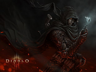 Diablo 3 digital wallpaper, Diablo, Diablo III, video games, fantasy art HD wallpaper