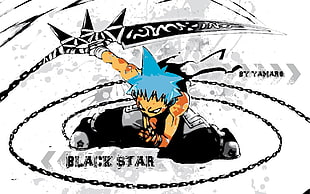 Black Star anime wallpaper, Soul Eater, BlackStar HD wallpaper