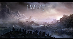 the Hobbit DVD illustration HD wallpaper