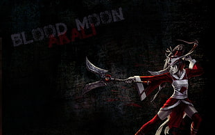 Blood Moon wallpaper, League of Legends, Akali HD wallpaper