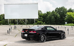 black coupe, GeigerCars.de, Chevrolet Camaro Z28, Chevrolet Camaro, Chevrolet