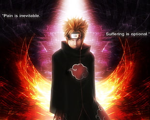 Naruto Pain illustration HD wallpaper