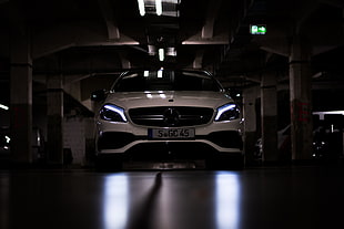 white Mercedes-Benz car, Germany, race cars, car, sports car