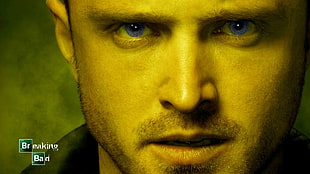 man's face, Breaking Bad, Heisenberg, Aaron Paul, Jessie Pinkman