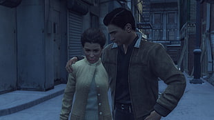 couple digital wallpaper, Mafia II, Mafia, video games, city