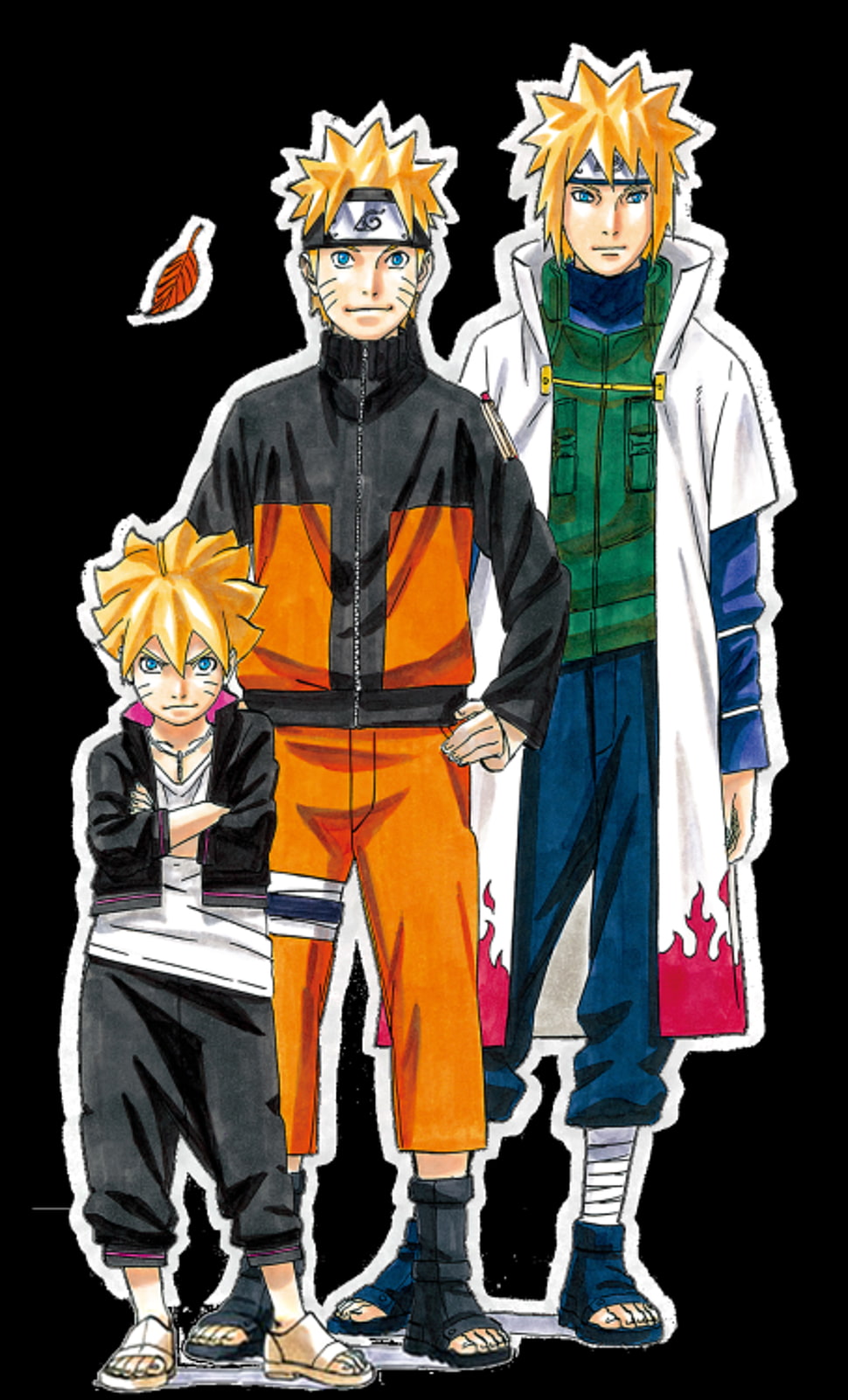 Boruto, Naruto and Nagato illustration HD wallpaper | Wallpaper Flare