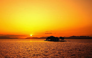 Sun Set HD wallpaper