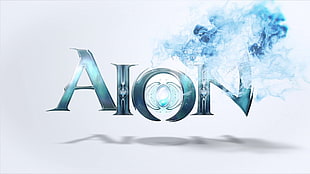 Aion logo, Aion, Aion Online, video games, typography HD wallpaper