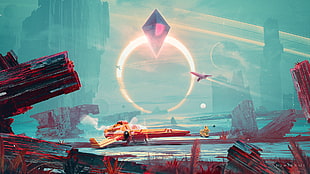 No Man's Sky digital wallpaper, Kuldar Leement, No Man's Sky, video games HD wallpaper