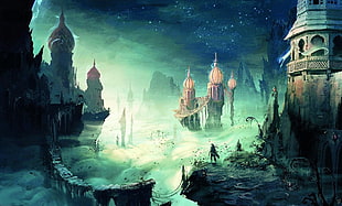 game application cover, fantasy art, Prince of Persia (2008) HD wallpaper