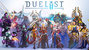 Duelist illustration, Duelyst, video games, artwork, digital art HD wallpaper