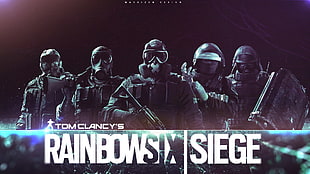 Rainbow Six Siege digital wallpaper, video games, soldier, rainbowsix siege, digital art