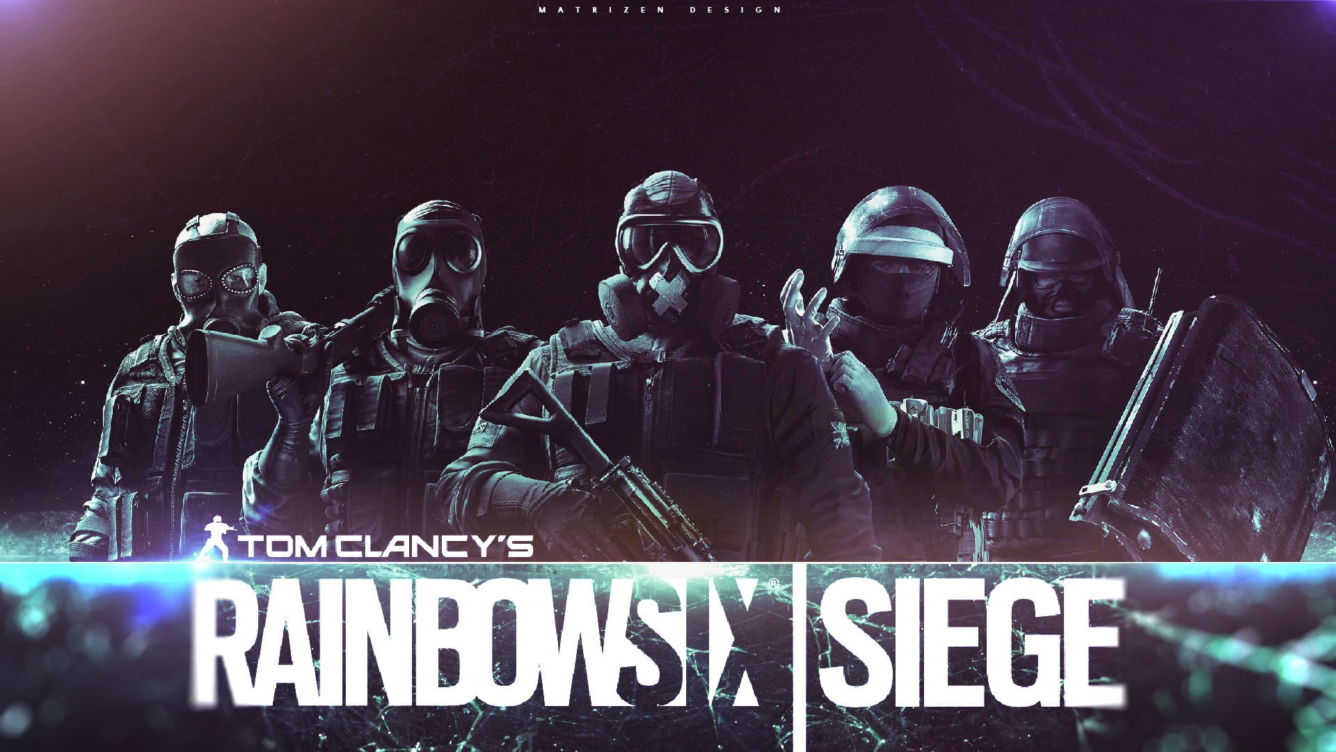 Rainbow Six Siege digital wallpaper, video games, soldier, rainbowsix siege, digital art