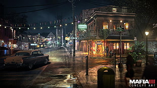 Mafia III concept art wallpaper, Mafia III, consoles, concept art, Mafia