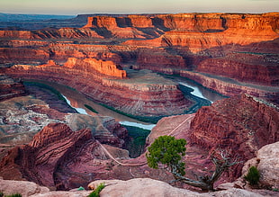 Horseshoe Bend, nature, landscape, erosion, canyon