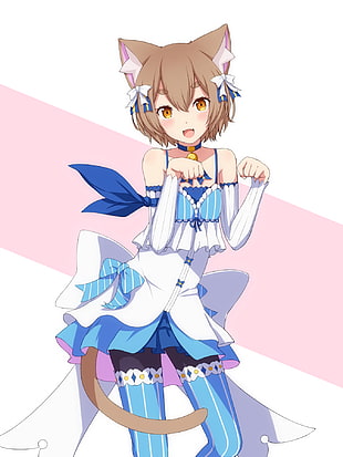 female anime character, Argail Felix, Re:Zero Kara Hajimeru Isekai Seikatsu, cat boy HD wallpaper