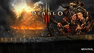 The Lord of the Rings DVD case, Diablo III, Barbar, video games HD wallpaper