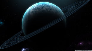 Saturn planet, space HD wallpaper