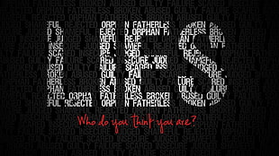 lies who do you think you are text, typography, text, minimalism, digital art HD wallpaper