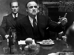 The Godfather movie still, movies, The Godfather, Vito Corleone, Marlon Brando HD wallpaper