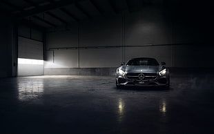 gray Mercedes-Benz car, Mercedes-Benz, Mercedes-AMG GT, car, Mercedes SL 65 AMG