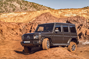 gray Mercedes-Benz G633 AMG