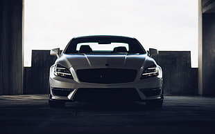 gray car, Mercedes-Benz, Mercedes-Benz CLS 63 AMG, car