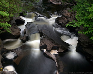 National Geographic TV still, waterfall, National Geographic, nature