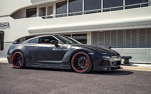 gray 5-door hatchback, Prior Design, Nissan, Nissan GT-R R35, Nissan GT-R PD750 Widebody HD wallpaper