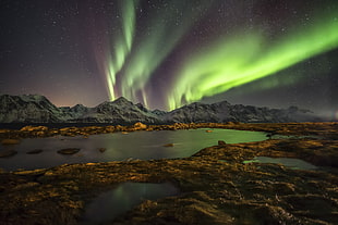 Aurora Borealis Northern light HD wallpaper