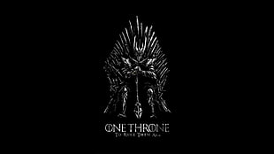 photo of One Throne To Rule Them All illustration HD wallpaper