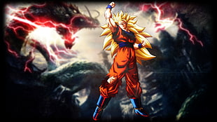 Son Goku 3, Son Goku, Dragon Ball, Dragon Ball Z Kai, Vegeta