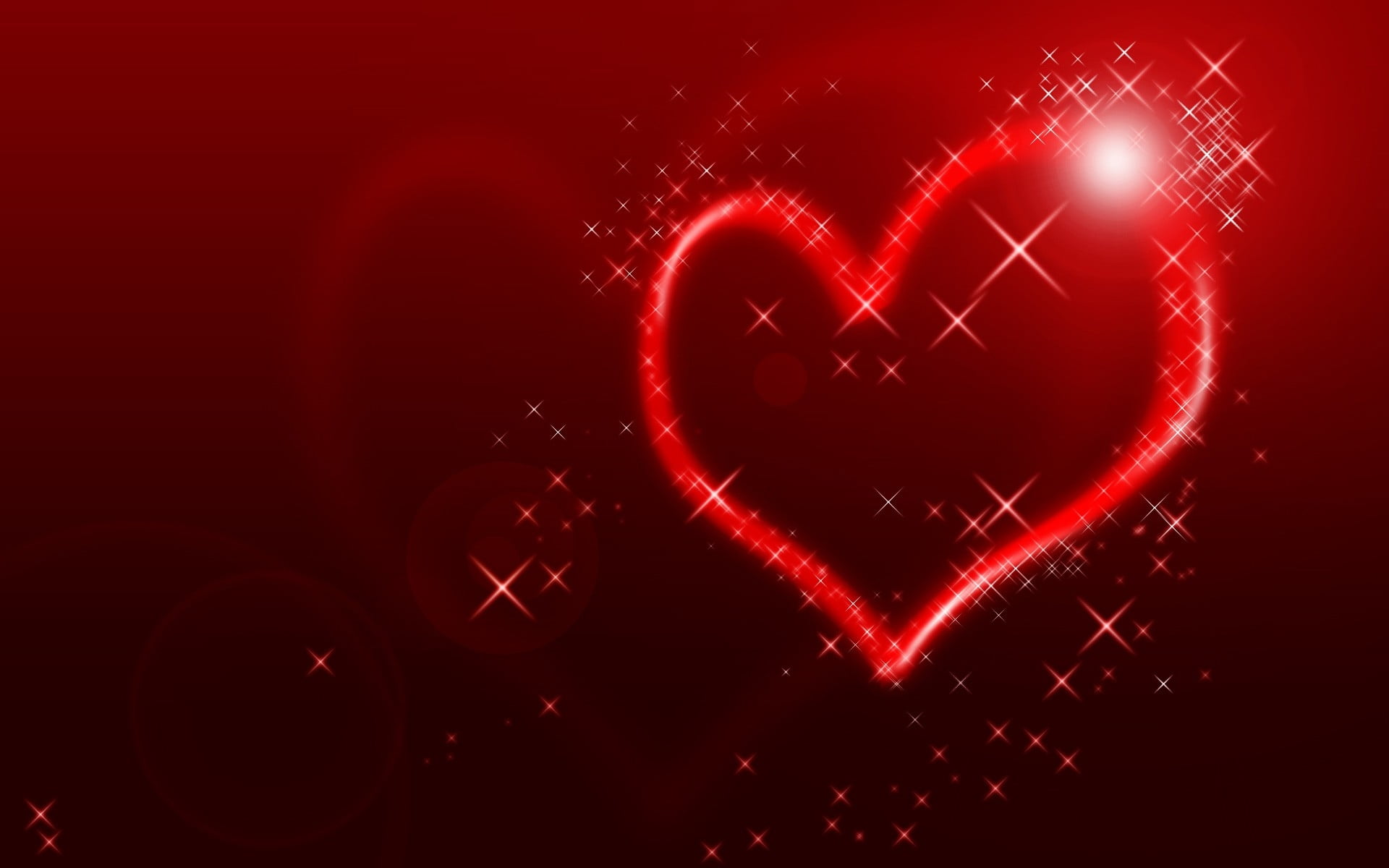 red heart wallpaper