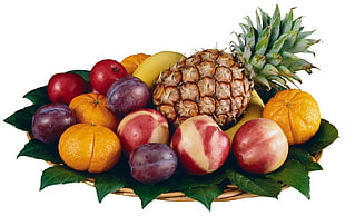 pile of variety of fruits HD wallpaper