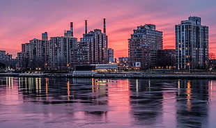 cityscape panorama photo of skyline